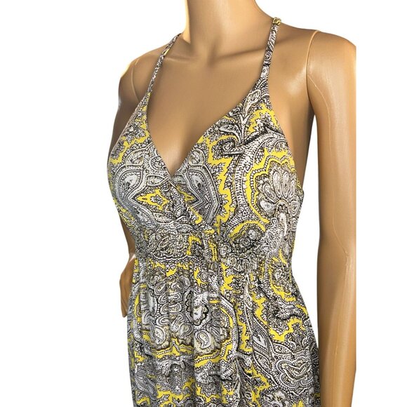 International Concepts Womens Paisley Print Handkerchief Dress Size L Boho Lagen - Picture 7 of 10